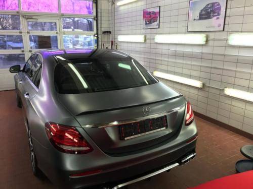 Mercedes E 63 AMG biturbo Swiss Vax Nano Versiegelung